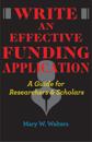 Write an Effective Funding Application