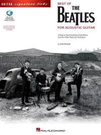 Best of the Beatles for Acoustic Guitar [With CD]