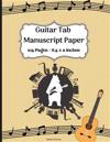 Guitarist Tab manuscript paper