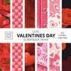 Love Valentines Day Scrapbook Paper