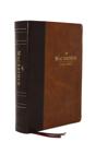 ESV, MacArthur Study Bible, 2nd Edition, Leathersoft, Brown, Thumb Indexed