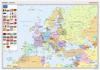 Posterkarten Geographie: Europa: politisch