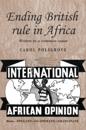 Ending British rule in Africa