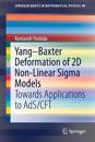 Yang–Baxter Deformation of 2D Non-Linear Sigma Models