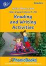 Phonic Books Dandelion Readers Reading and Writing Activities Set 2 Units 1-10 and Set 3 Units 1-10 (Alphabet code, blending 4 and 5 sound words)