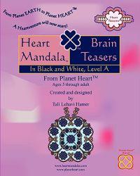 Heart Mandala (TM) Brain Teasers: In Black and White, Level a