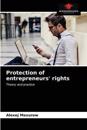 Protection of entrepreneurs' rights