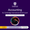 Cambridge International AS & A Level Accounting Digital Teacher's Resource Access Card
