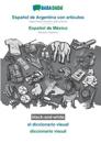 BABADADA black-and-white, Español de Argentina con articulos - Español de México, el diccionario visual - diccionario visual