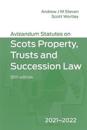 Avizandum Statutes on the Scots Law of Property, Trusts & Succession