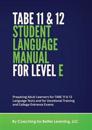 TABE 11 and 12 Student Language Manual for Level E