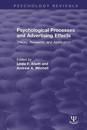 Psychological Processes and Advertising Effects
