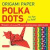 Origami Paper 96 Sheets - Polka Dots 6 Inch 15 Cm