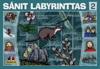 Sánit labyrinttas 2. Spill med 6 brett, 6 terninger og 24 flyttebrikker. 2-4 deltakere