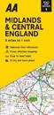 Road Map Midlands & Central England