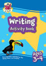 Writing Activity Book for Ages 3-4 (Preschool)