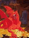 Livro para Colorir de Dragões 1 & 2