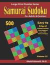 Samurai Sudoku for Adults & Seniors