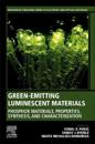 Green-Emitting Luminescent Materials