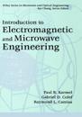 Introduction to Electromagnetic and Microwave Engineering
