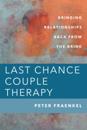 Last Chance Couple Therapy