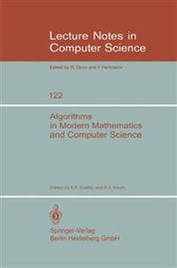 Algorithms in Modern Mathematics and Computer Science