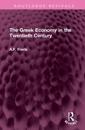 The Greek Economy in the Twentieth Century