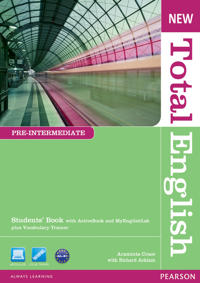 New Total English Pre-intermediate Students' Book with Active Book and MyLab Pack
