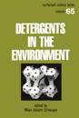 Detergents and the Environment