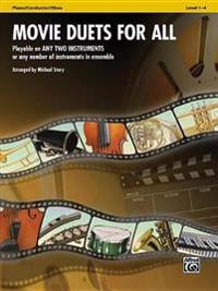 Movie Duets for All: Piano/Conductor/Oboe, Level 1-4