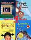 4 Spanish Books for Kids - 4 libros para ninos (with pronunciation guide in English)