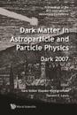 Dark Matter In Astroparticle And Particle Physics - Proceedings Of The 6th International Heidelberg Conference