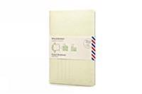 Moleskine Messages Postal Notebook, Pocket, Plain, Tea Green, Soft Cover (3.5 X 5.5)