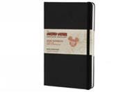 Moleskine Mickey Mouse Limited Edition Notebook, Large, Ruled, Black, Hard Cover (5 X 8.25)