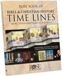 Rose Book of Bible & Christian History Time Lines: More Than 6000 Years at a Glance