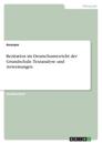 Rezitation im Deutschunterricht der Grundschule. Textanalyse und Anweisungen