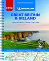 Great Britain & Ireland 2024 - Mains Roads Atlas (A4-Spiral)