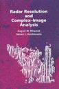 Radar Resolution and Complex-image Analysis