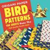 Origami Paper Sheets Bird Patterns