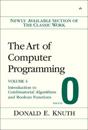 Art of Computer Programming, Volume 4, Fascicle 0, The