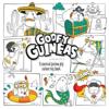 Goofy Guineas: A comical guinea pig colouring book
