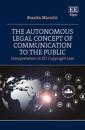 The Autonomous Legal Concept of Communication to the Public