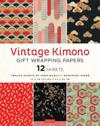Vintage Kimono Gift Wrapping Papers - 12 sheets
