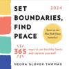 2024 Set Boundaries, Find Peace Boxed Calendar