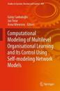 Computational Modeling of Multilevel Organisational Learning and Its Control Using Self-modeling Network Models