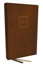The Prayer Bible: Pray God’s Word Cover to Cover (NKJV, Brown Genuine Leather, Red Letter, Comfort Print)