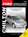 Ford Fusion & Mercury Milan (Chilton)