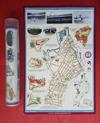 Aston Villa History of The Beautiful Name - Illustrated Old Maps Presenting The Clubs early History - Supplied in A Clear Two Part Screw Presentation Tube - Print Size 61cm x 41cm