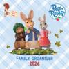 Peter Rabbit 2024 Family Wall Planner 5 Column Organiser