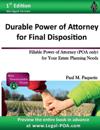 Durable Power of Attorney for Final Disposition